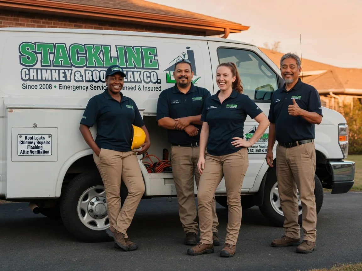 Chimney flashing repair company in Huntington, UT